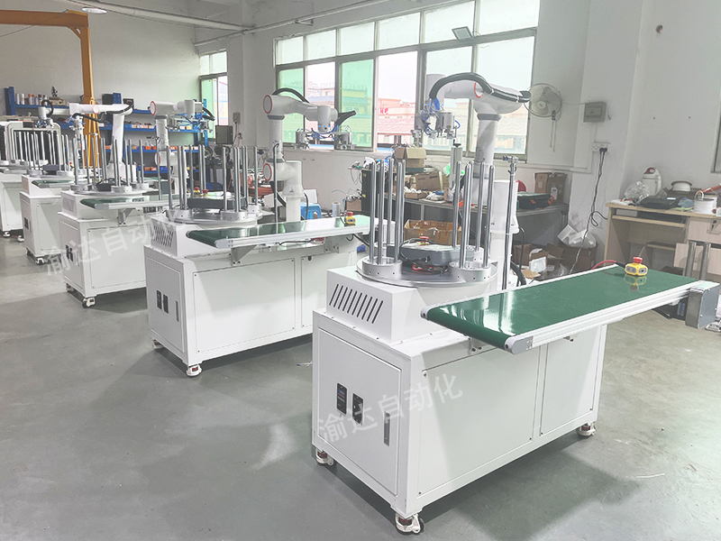 可移動上下料機(jī)器人——配旋轉(zhuǎn)料倉